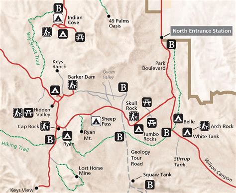 Picture of Joshua Tree National Park Map